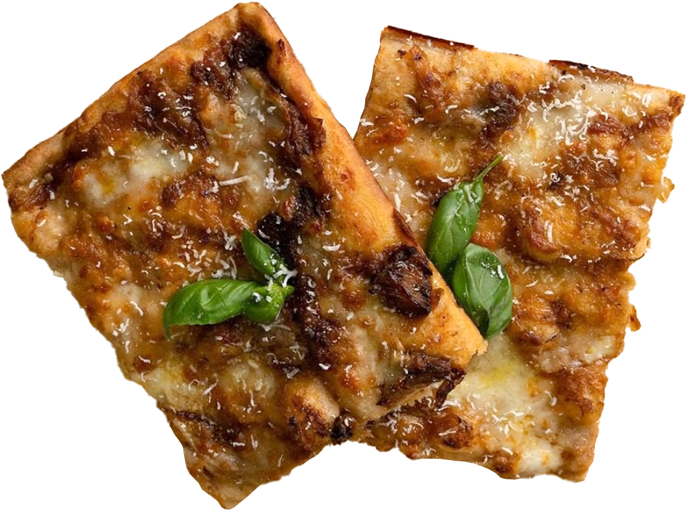 Focaccia Porzioni di pizza a trancio Napoli